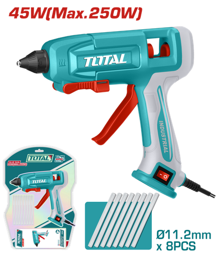 [FH20867] PISTOLA DE SILICONA 45W (250W MAX) - TT401116 - TOTAL