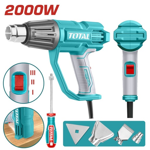 [FH20868] PISTOLA DE CALOR 2000W - TB20078 - TOTAL