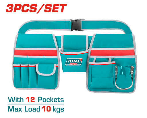 [FH20912] CINTURON P/ HERRAMIENTAS (3 SECCIONES) - TOTAL