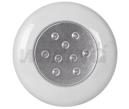 [EI20932] Artefacto Led Embutir 12V Sumergible 9W Luz Fria Blanco - Waking