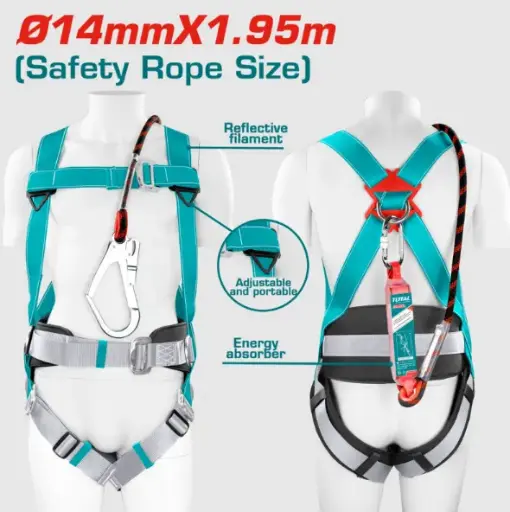 [FE20937] ARNES DE SEGURIDAD 14MMX1,95M - TOTAL