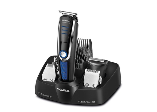 [HB21722] APARADOR DE PELOS SUPER GROOM  10 BG03  MONDIAL