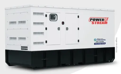 [EG22439] Generador Eléctrico 500kVA Cabinado con ATS PS500SDSN - Power Stream
