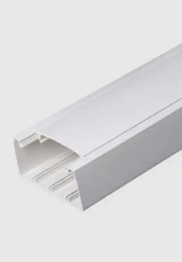 [ED22463] Canal PVC para Cable 100x50mm Blanco Tira 2mt - Hellermann Tyton 