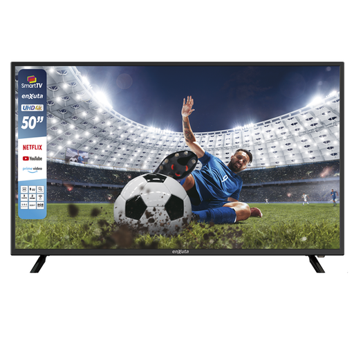 [TM22759] LED SMART 50 Pulgadas 4K, Webos, Netflix, Prime Video, Control por Voz, Bluetooth, ISBD-T - LEDENX1250SDF4KW Enxuta