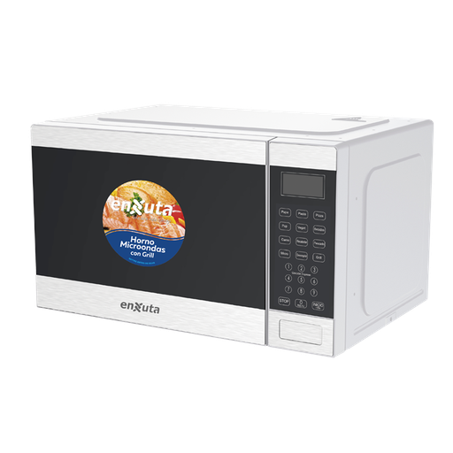 [HC22790] Microondas 25 Litros Digital Blanco con Grill - MOENX0325DG-1 Enxuta