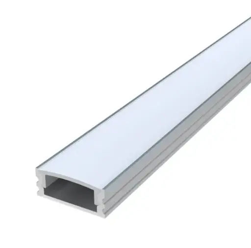 [EI35448] Perfil de Aluminio Adosar para Cinta LED 10x10x3000 mm