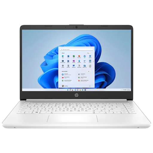 [TN35504] Notebook HP 14-DQ3000DX Intel Celeron N4500 Pantalla HD 14.0" / 4GB de RAM / 64GB eMMC - Branco (Inglés)