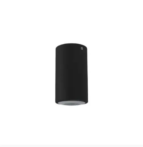 [EI36414] Spot Adosar Redondo Negro p/ Lampara Par20 1xE27