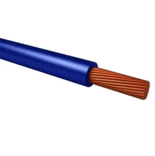 [EC36556] Cable Multifilar 4mm Azul 450/750V x mts - Cordeiro