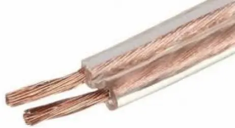 [EC36557] Cable cordón Transparente 2x0.75mm x mts