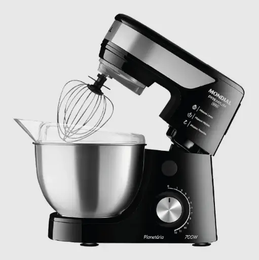 [HC36577] BATIDORA PLANETARIA  700W PREMIUM INOX - 2 BOLS  