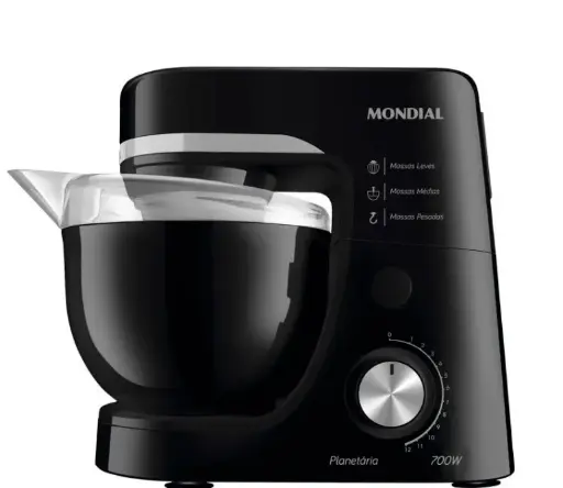 [HC36578] BATIDORA PLANETARIA  700W BLACK BP-03-B - MONDIAL