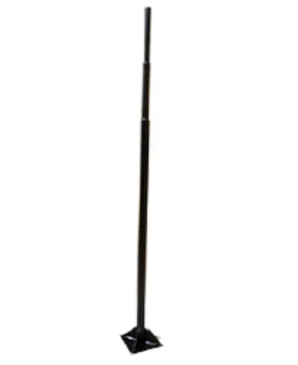 [EI36703] PEDESTAL PARA FAROLA DE 3 NEGRO COMINSA ILUM