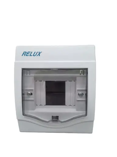 [EC36762] Tablero Plástico Adosar 4 Mod Transparente - Relux