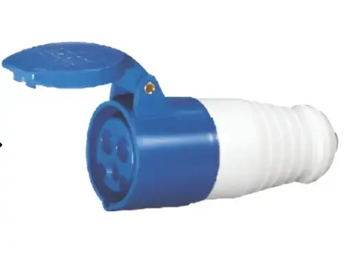 [EI36900] Ficha Hembra Industrial 2P 63A +T IP44 220V - Argo Electric