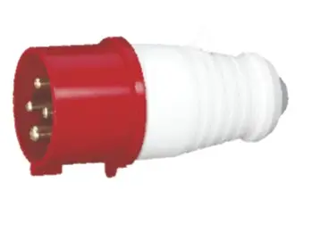 [EI36905] Ficha Macho Industrial. 3P 63A+N+T 380V IP44 - Argo Electric