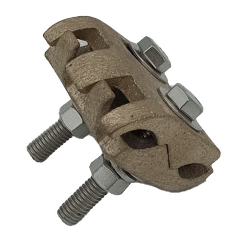[ET36994] Prensa Paralela Cu-Cu (bronce) 25/95 mm2 (2 Tornillos) - Incesa
