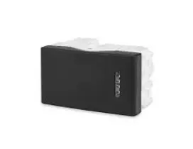 [EI37043] Interruptor Simple Unipolar 16A/250V Negro - Kalop
