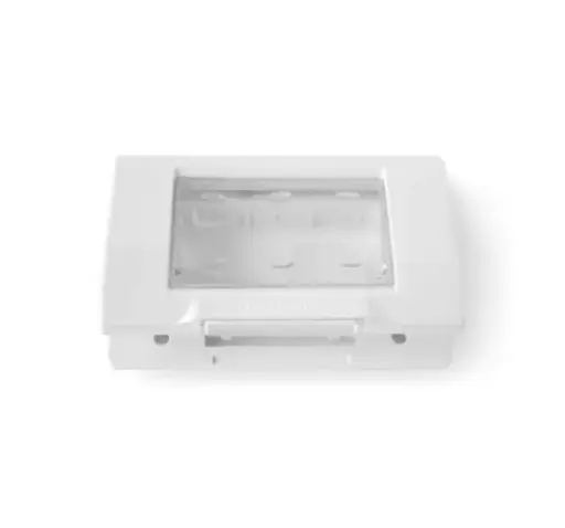 [EI37055] Tapa 3 Módulos IP55 P/Caja 10x5 Blanco  - Kalop