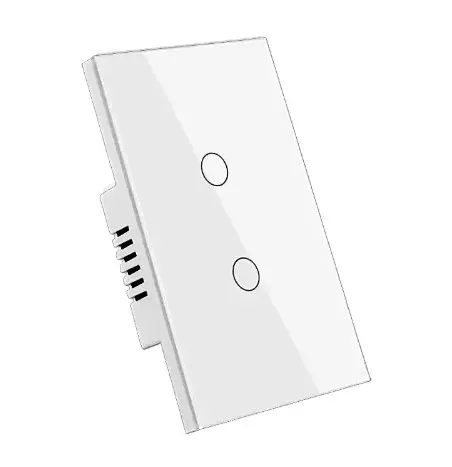 Interruptor de Luz Inteligente Touch 2 Botón