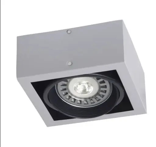 [EI37085] Artefacto AR111 Cardanico Blanco de Adosar 1 Luz Spotsline 