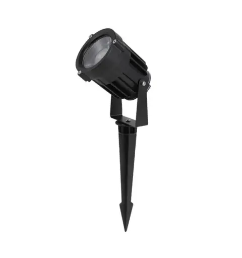 [EI37159] Estaca Led Spike 10W 3000K 24G Negro IP65 - VCP