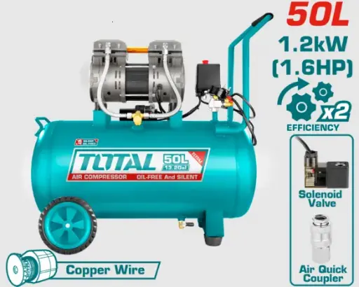 [FH37189] COMPRESOR 50L 1.2KW - TCS1120508 TOTAL