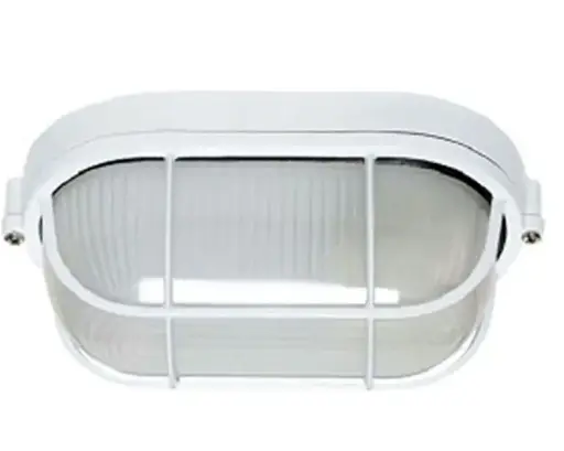 [EI37231] Aplique Tortuga Ovalada con Reja Blanco ARGO