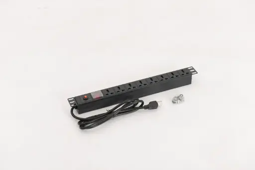[EI37249] PDU 19" c/6 Tomas Universales + Interruptor - ARGO NET