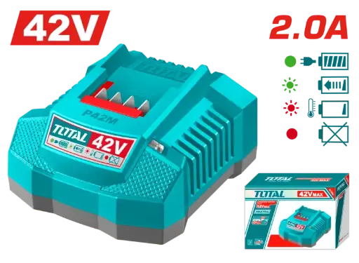[FH37443] Cargador 42V 2A - TOTAL
