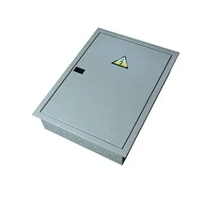 [EC37518] Tablero Metálico DIN Embutir F+N+T 24 Módulos (Limitadora 63A) Gris - COMINSA ELECTRIC