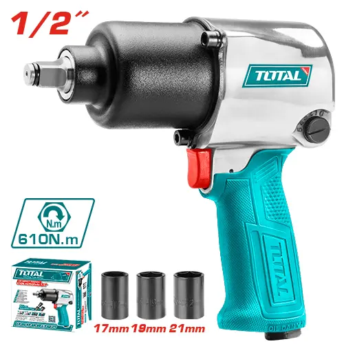[FH37534] Llave de Impacto Neumática 1/2 - TOTAL