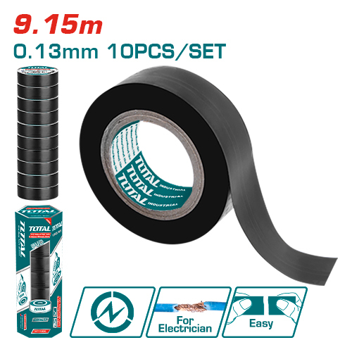 [EM37547] Cinta Aisladora 9.15 (Espesor 0.13mm) - TOTAL