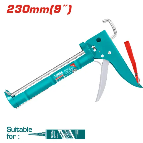 [FH37611] Pistola de Calafateo (Tubo Silicona) 230mm Función de Corte - TOTAL
