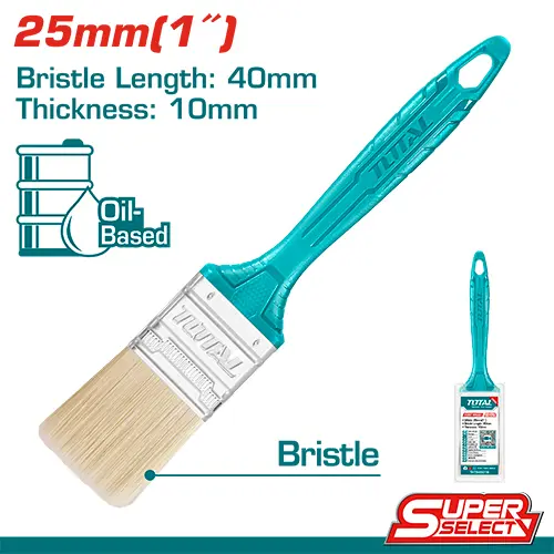 [FP37634] Pincel de Pintura 25mm (Cerda 40X10mm) - TOTAL