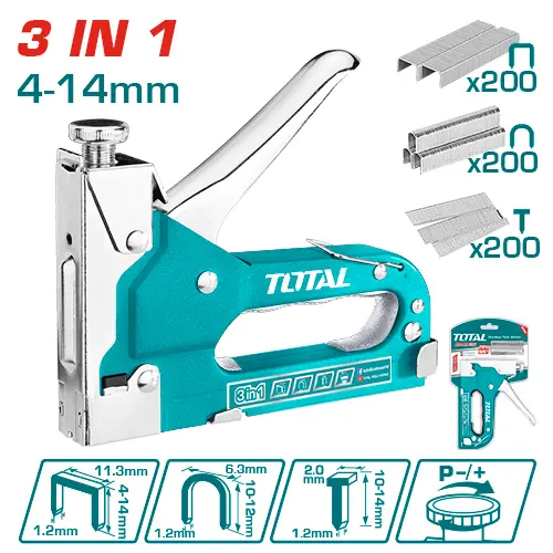 [FH37643] Engrapadora Manual 3-en-1 (4-14mm) - THT31143 - TOTAL