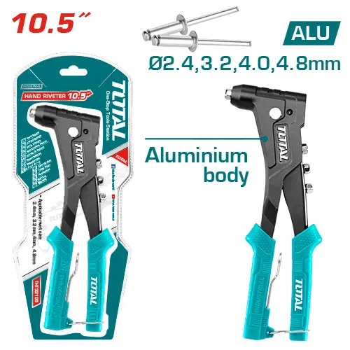 [FH37648] Remachadora Manual 250mm Aluminio - TOTAL