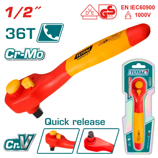 [FH37692] Llave Críquet Aislada 1000V 1/2Pulg - TOTAL