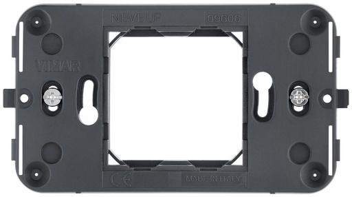 [EI37797] Soporte Horizontal 2 Módulos Centrales c/tornillos Neve - 09606 VIMAR