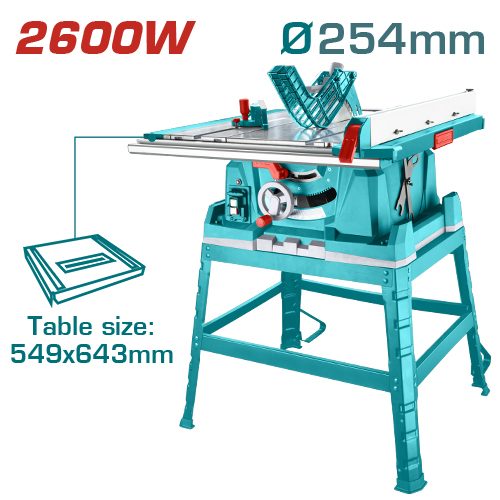 [FH37827] Sierra de Banco 2600W 255MM - TS526043 - Total