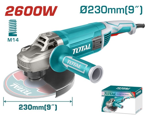 [FH37837] Amoladora 2600W 230MM - TG1262306 - Total