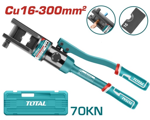 [FH37849] Herramienta Crimpadora CU16-300MM2 70KN - Total