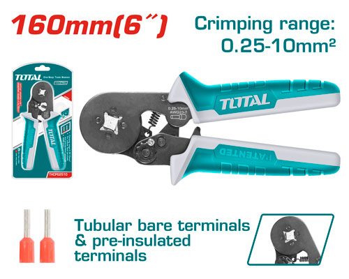 [FH37861] Crimpadora con Trinquete 0.25-10MM - Total