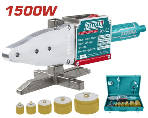 [FH37902] Termofusora (soldador de Tubos Pvc) 1500W - TT328151 - Total