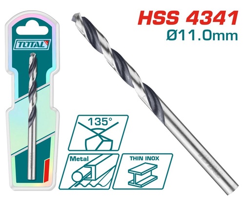 [FH37917] Mecha Hss 4341 11MM (p/ Taladro en Metal) - Total