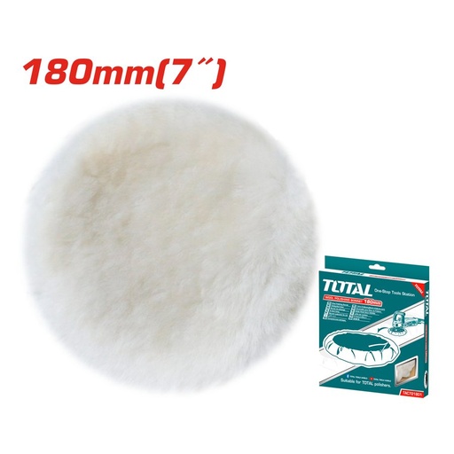[FH37935] Boina Felpa para Pulidora 180MM - Total