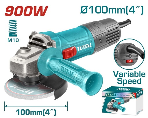 [FH37951] Amoladora 900W 125MM (velocidad Ajustable) - TG109125565 - Total