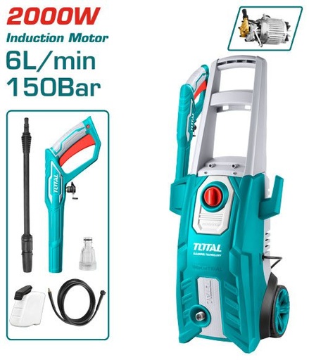 [FH37963] Hidrolavadora 2000W 150BAR 6L/MIN - TGT11226 - Total