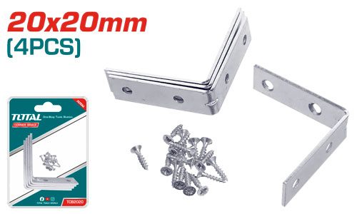 [FH37991] Soportes de Esquina 20X20MM (4 Pzs) - Total